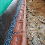 brick of a new home build